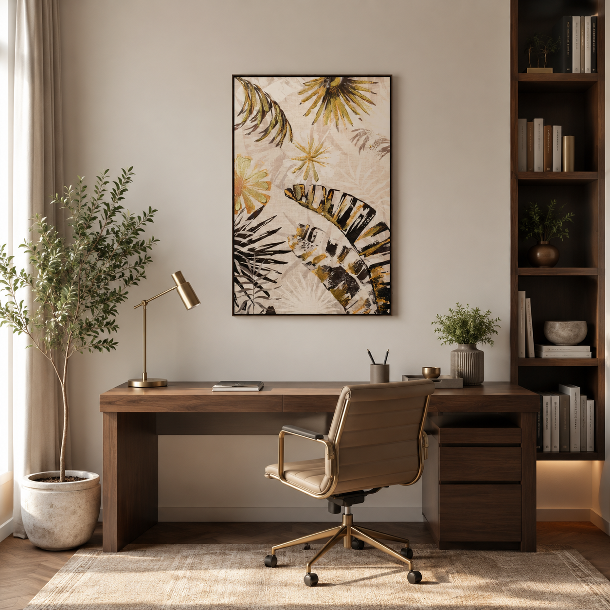 Tropical Palm Leaf