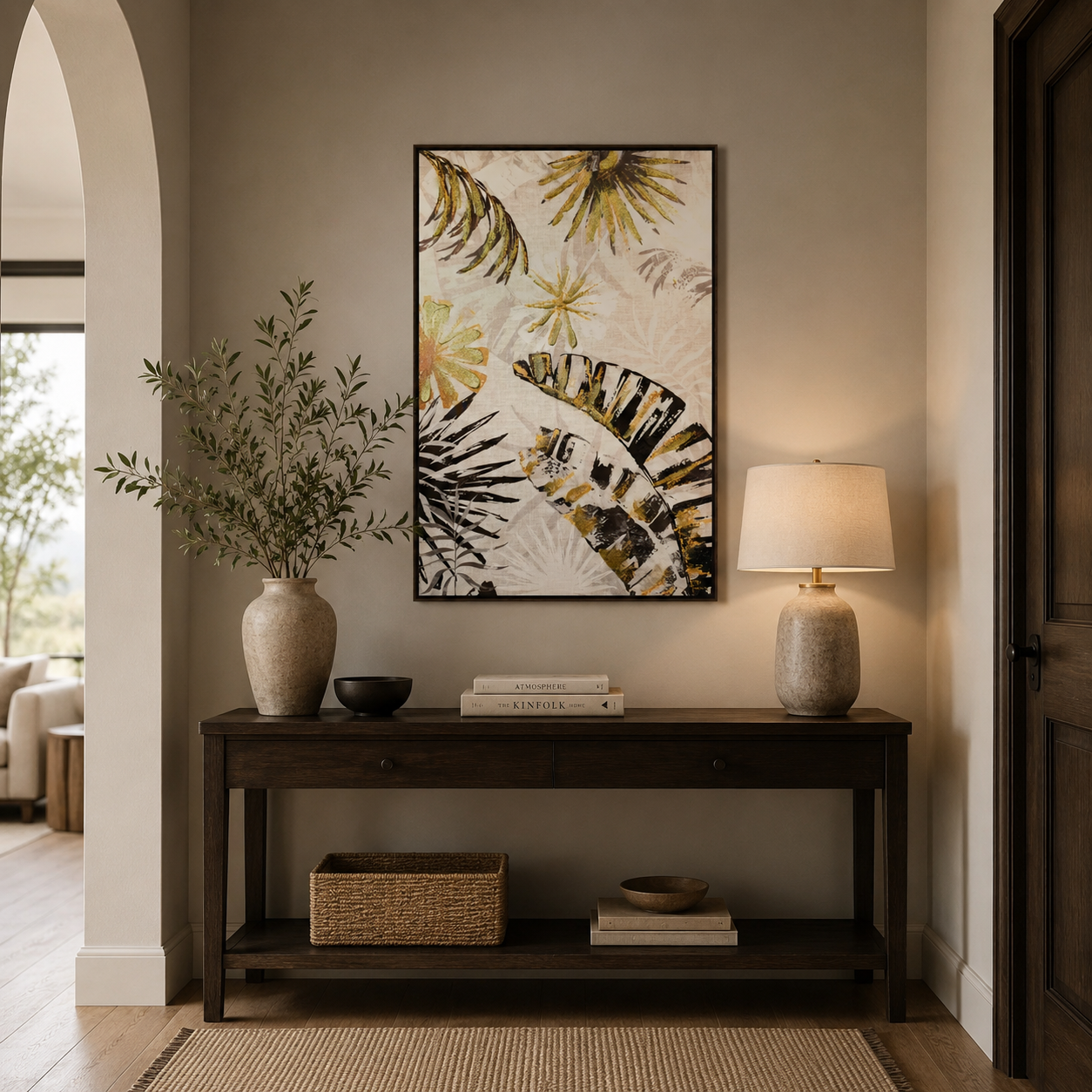Tropical Palm Leaf
