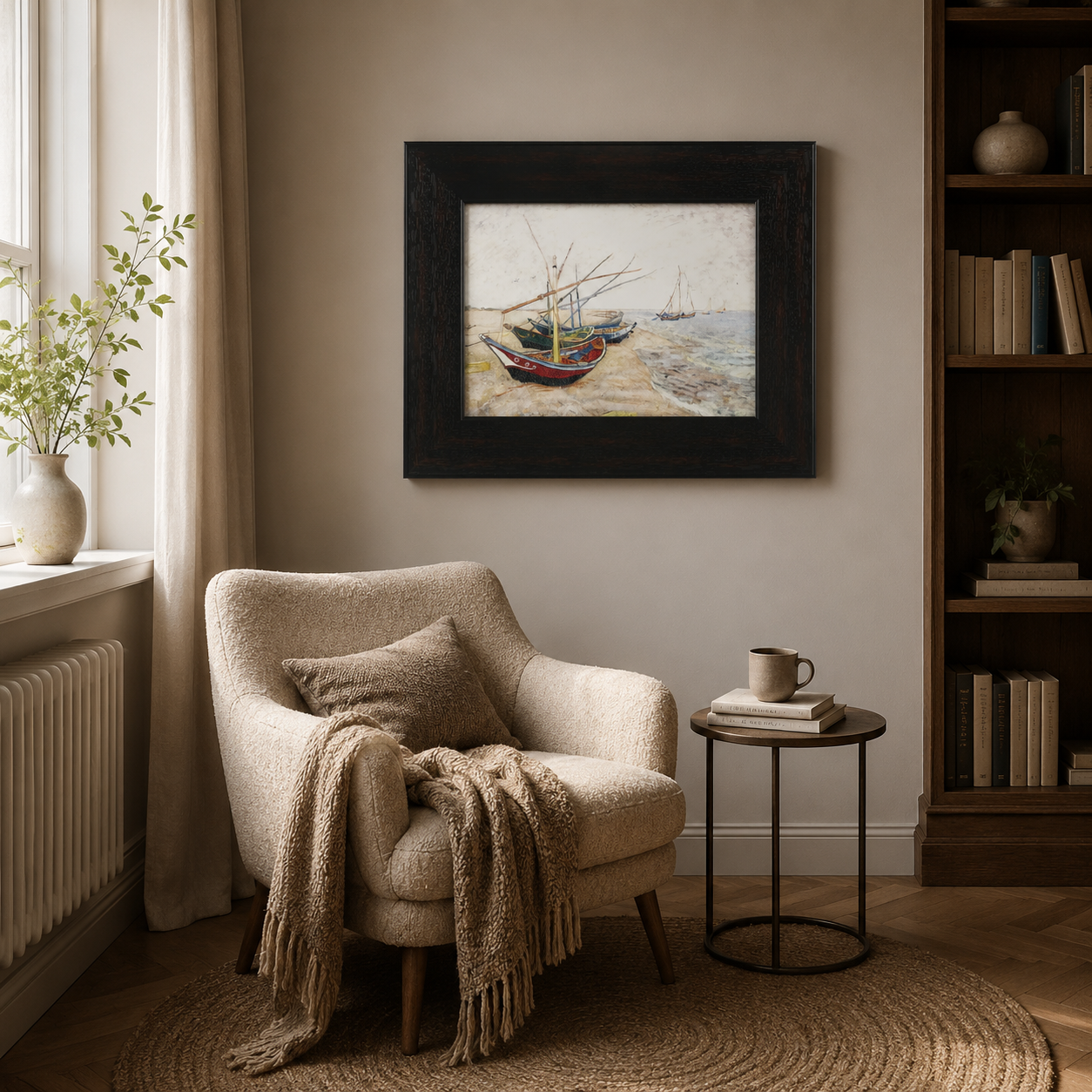 Van Gogh Fishing Boats