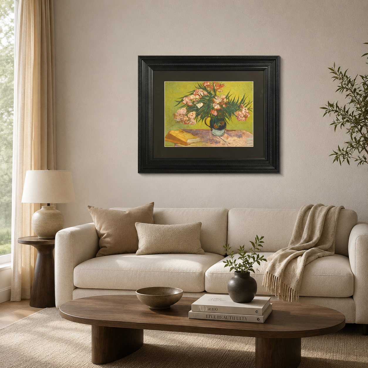 Van Gogh Vase with Oleanders
