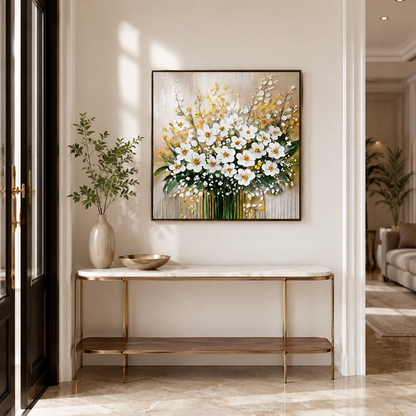 White Daisy Floral