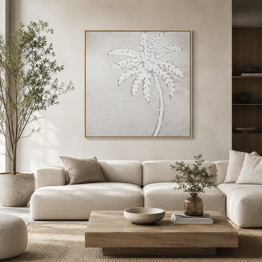 White Palm Tree