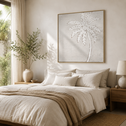 White Palm Tree