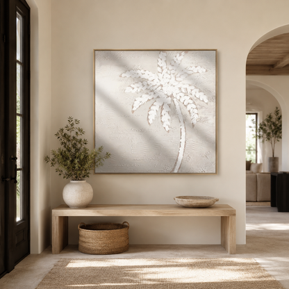 White Palm Tree