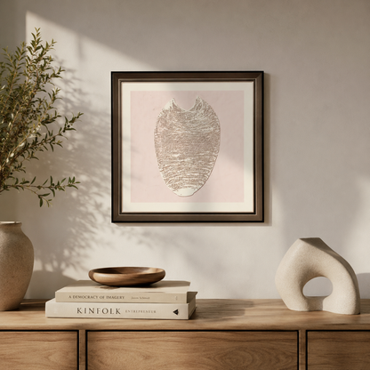 Woven Relic Abstract Etched Vessel