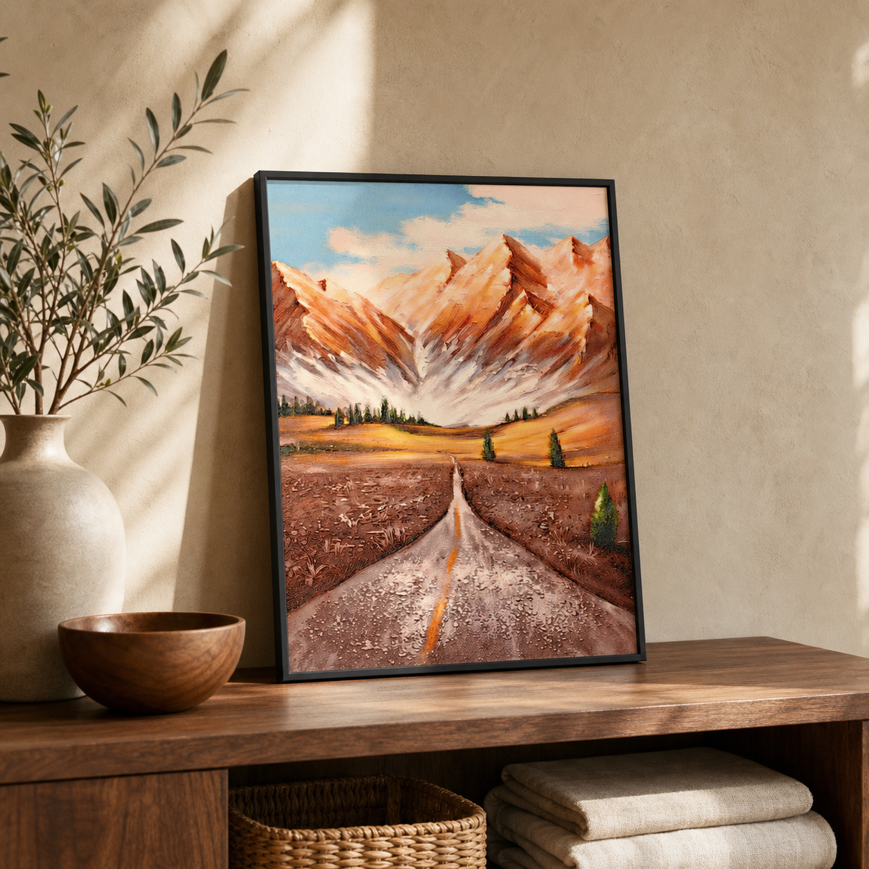 Amber Peaks Mountain Road