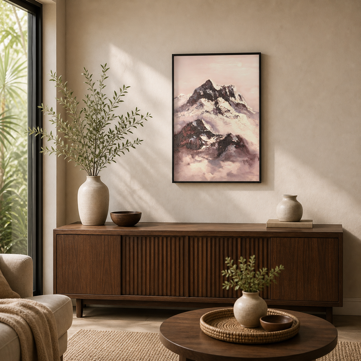 Blush Alpine Snow Mountain