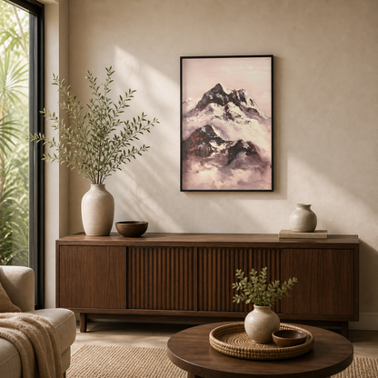 Blush Alpine Snow Mountain