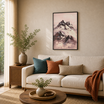 Blush Alpine Snow Mountain