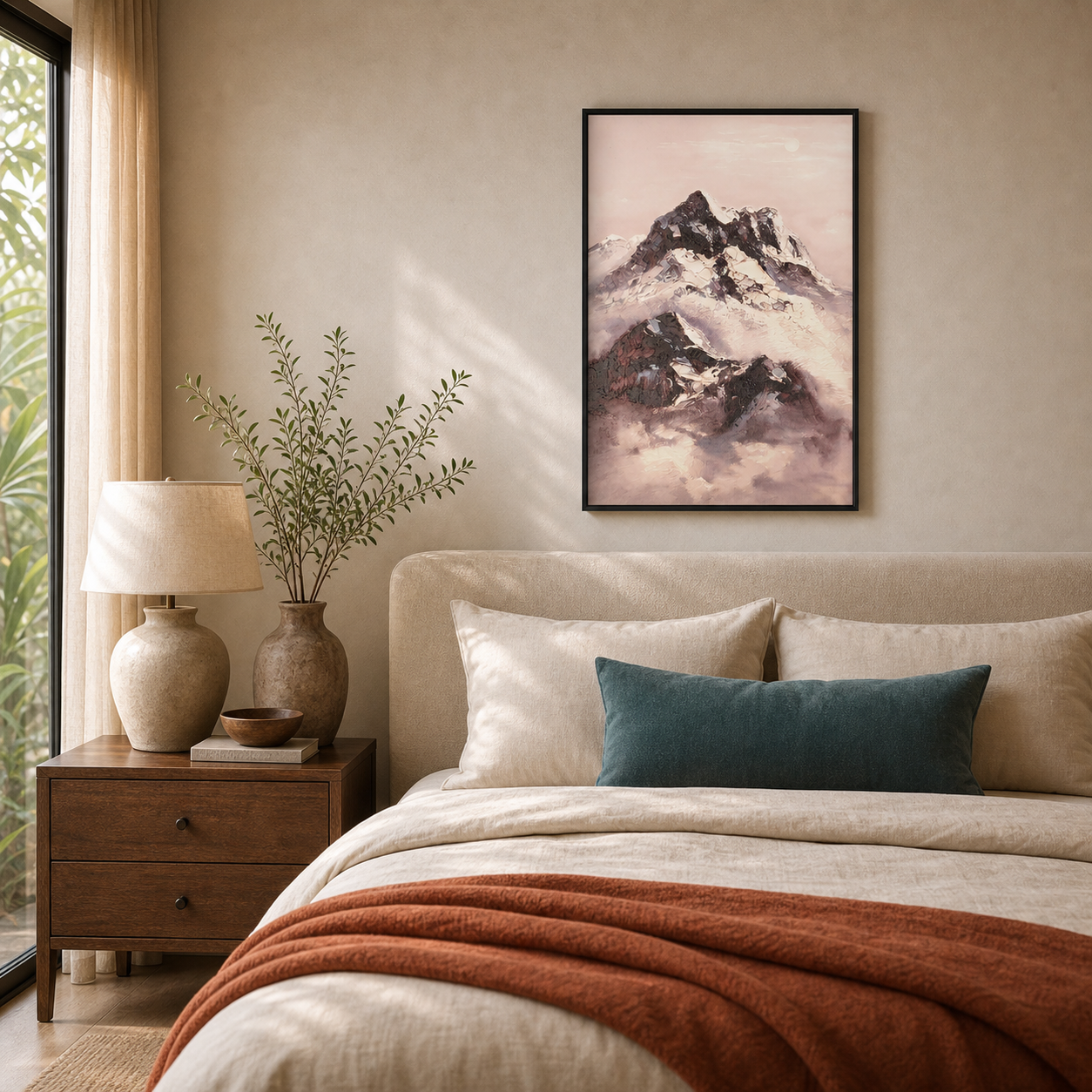Blush Alpine Snow Mountain