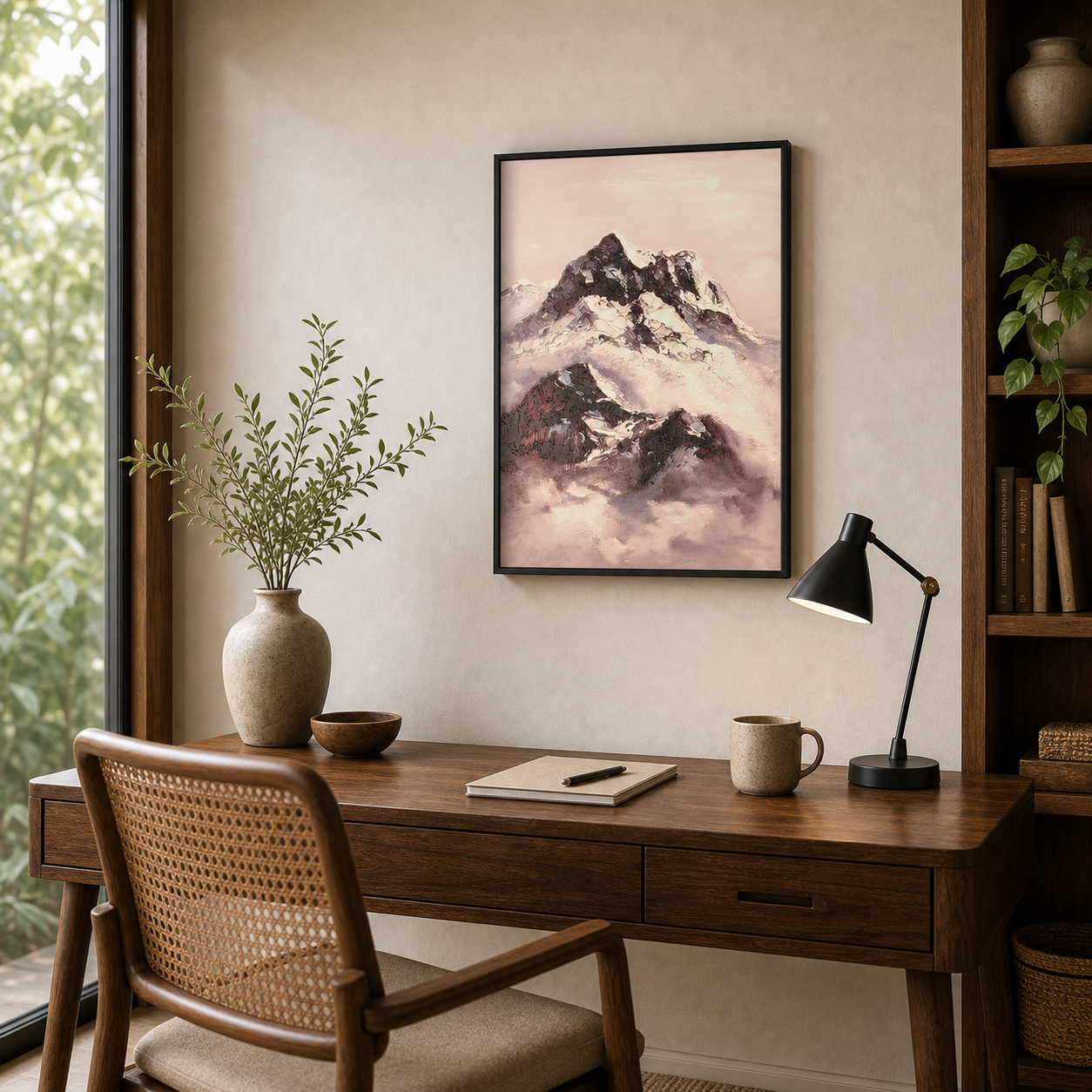 Blush Alpine Snow Mountain