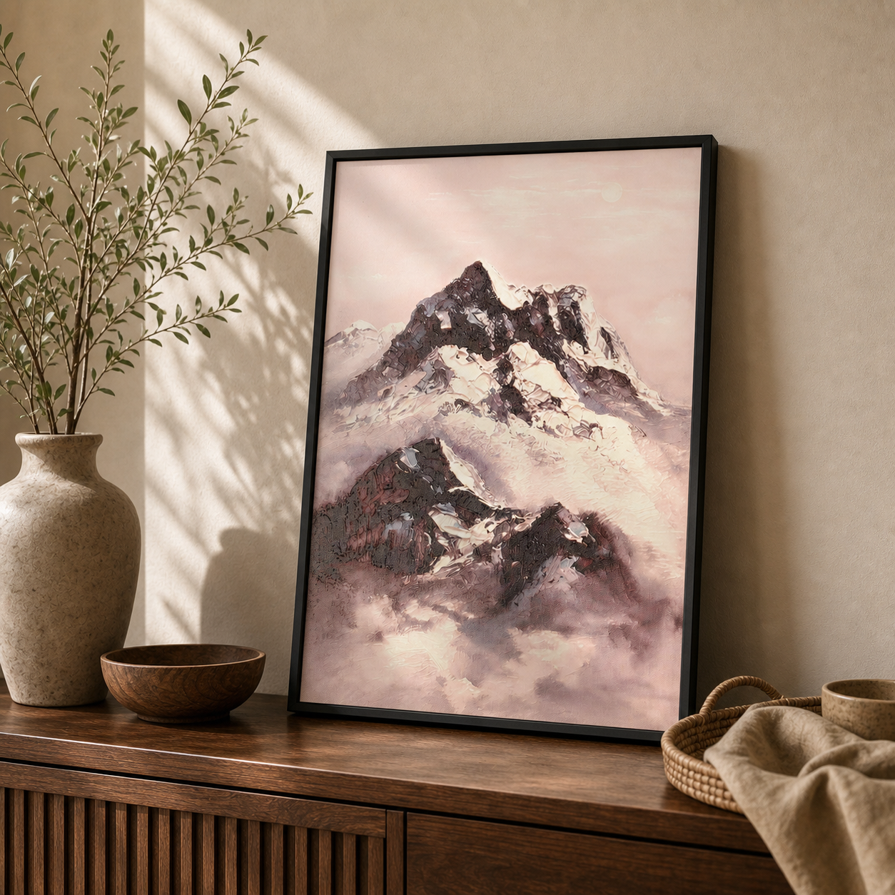 Blush Alpine Snow Mountain