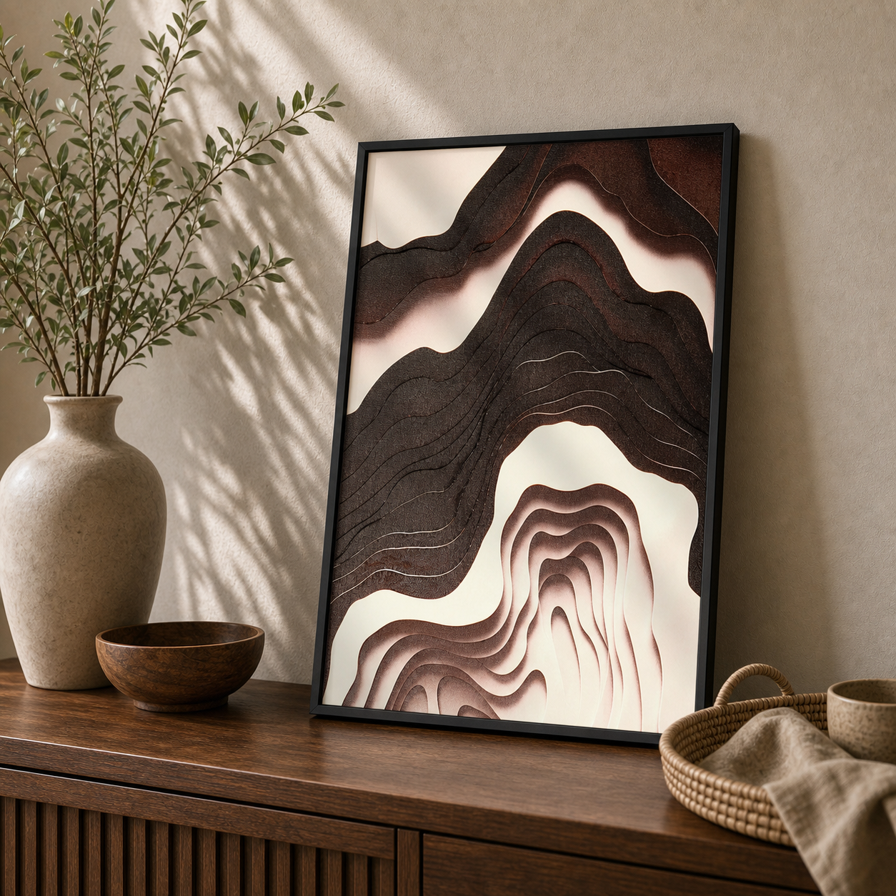 Canyon Layers Topographic