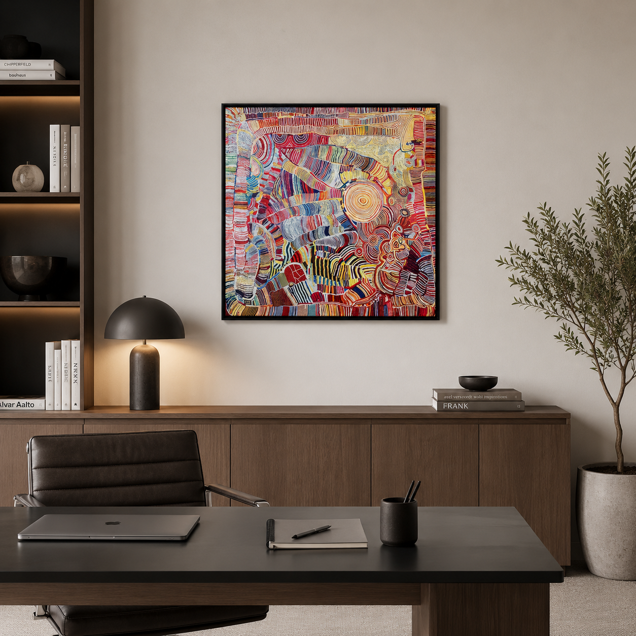 Abstract Tribal Dot