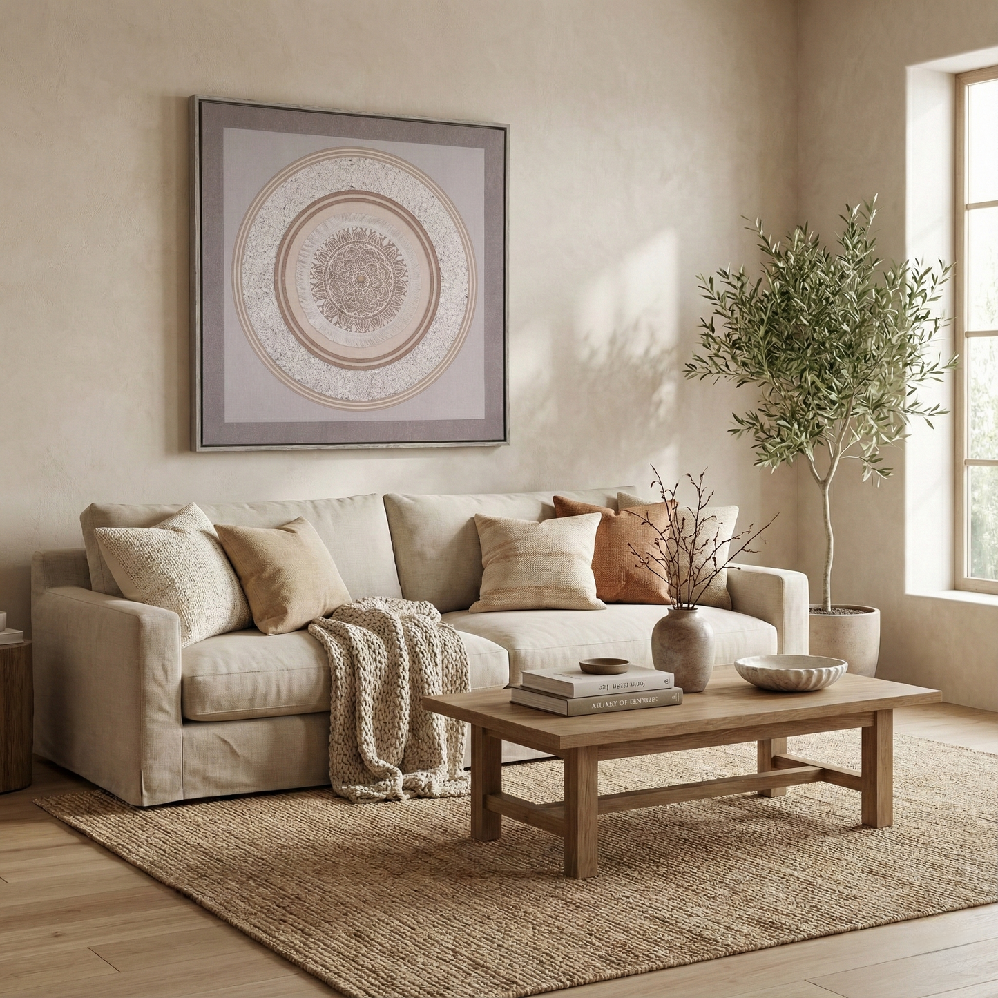Beige Boho & Japandi