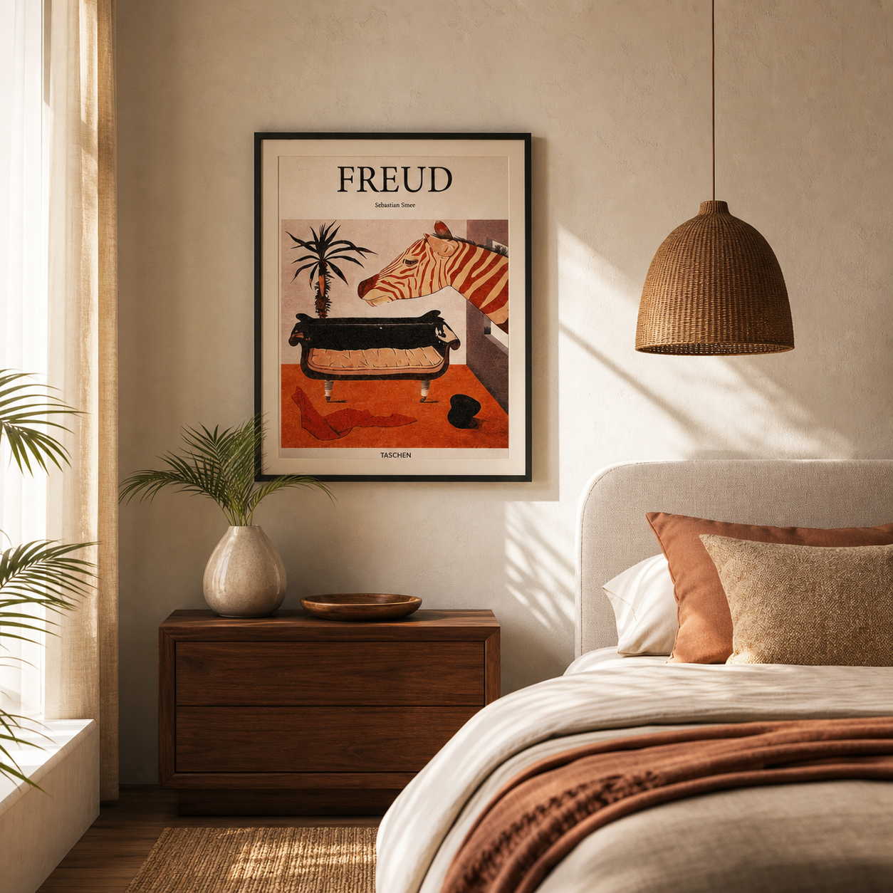 Freudian Dream Surreal Zebra Vintage