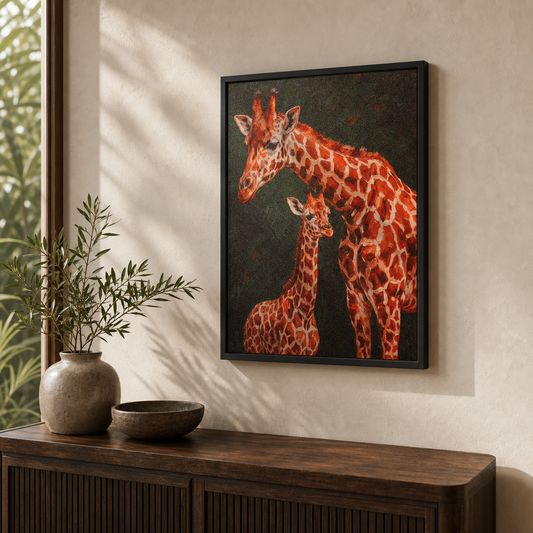 Giraffe Family