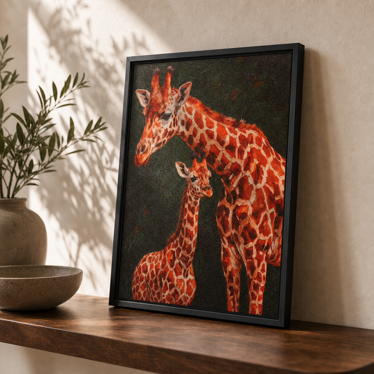 Giraffe Family