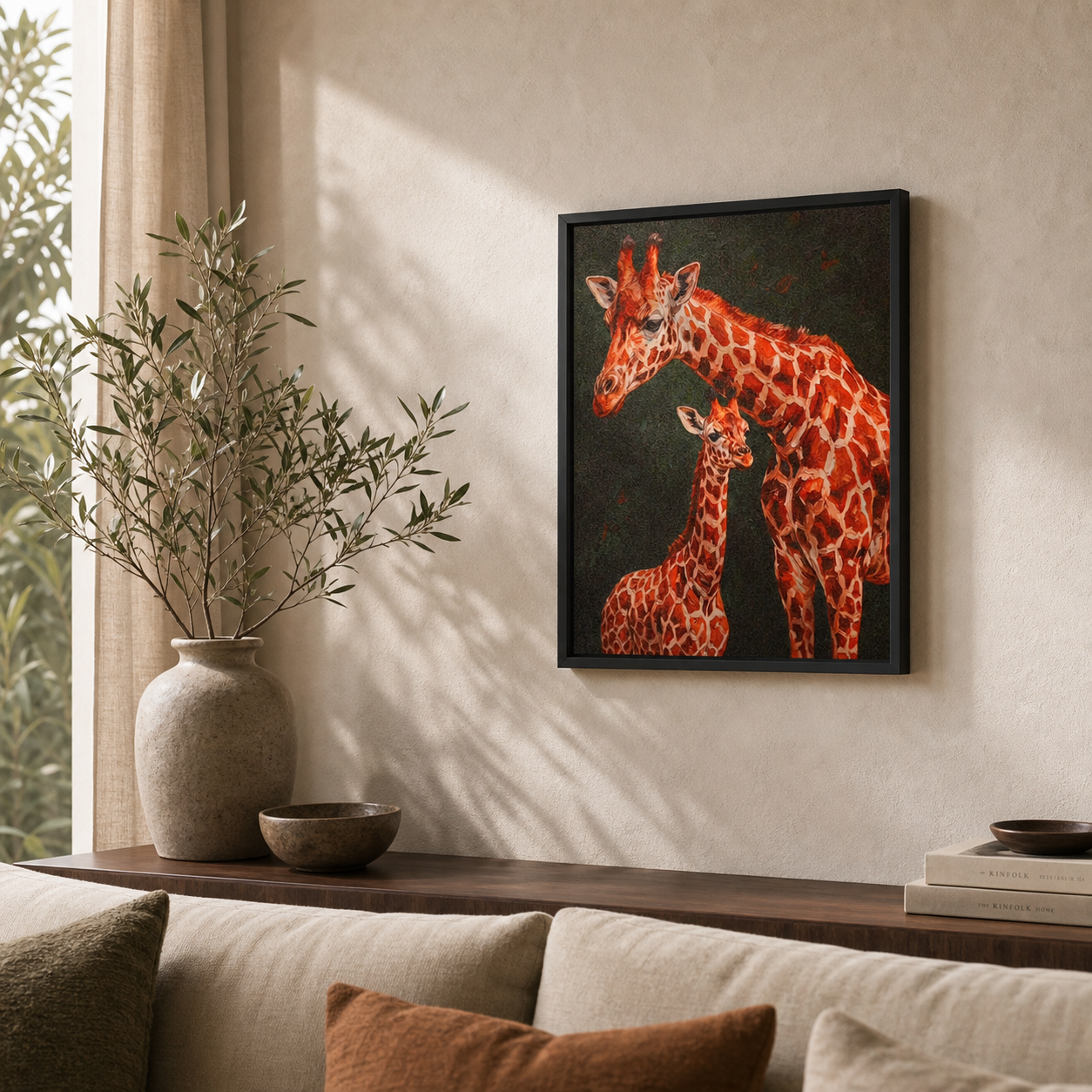 Giraffe Family