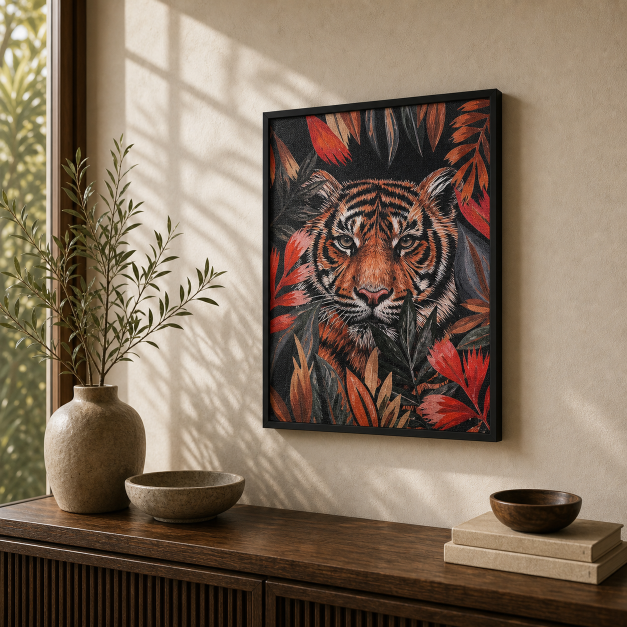 Jungle Animal Impasto