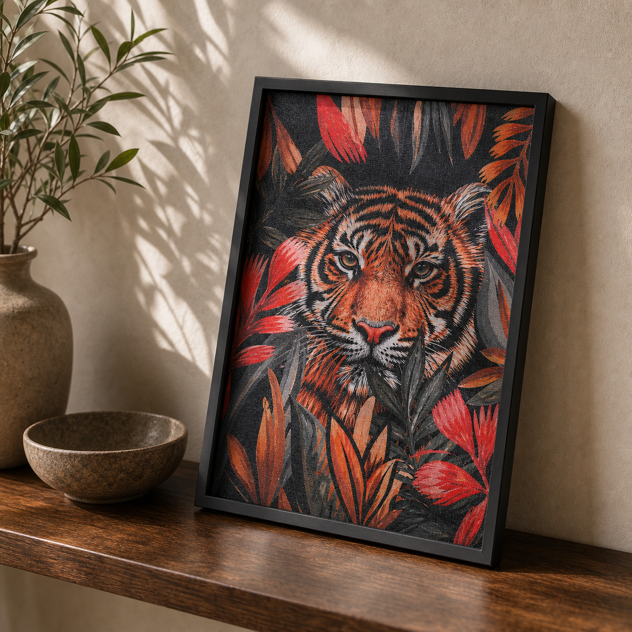 Jungle Animal Impasto