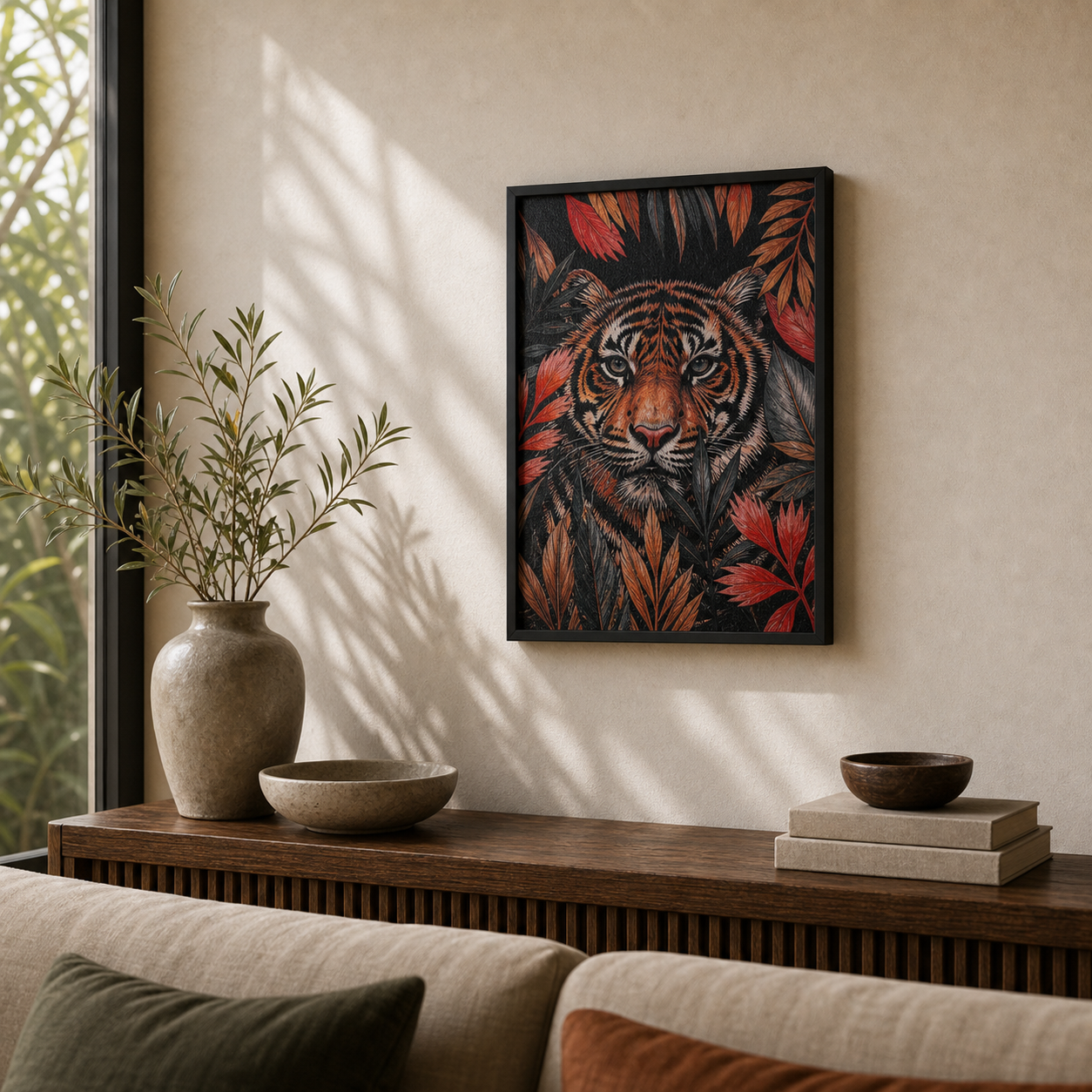 Jungle Animal Impasto