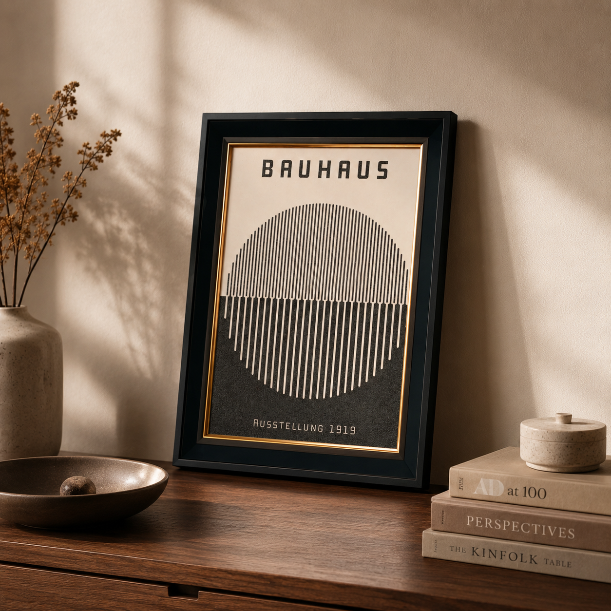 Linear Eclipse Bauhaus Geometric