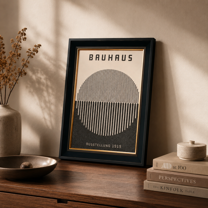 Linear Eclipse Bauhaus Geometric