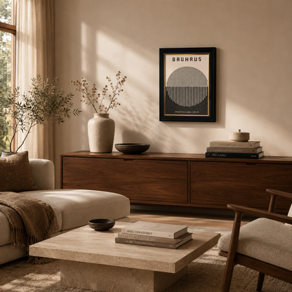 Linear Eclipse Bauhaus Geometric