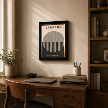 Linear Eclipse Bauhaus Geometric