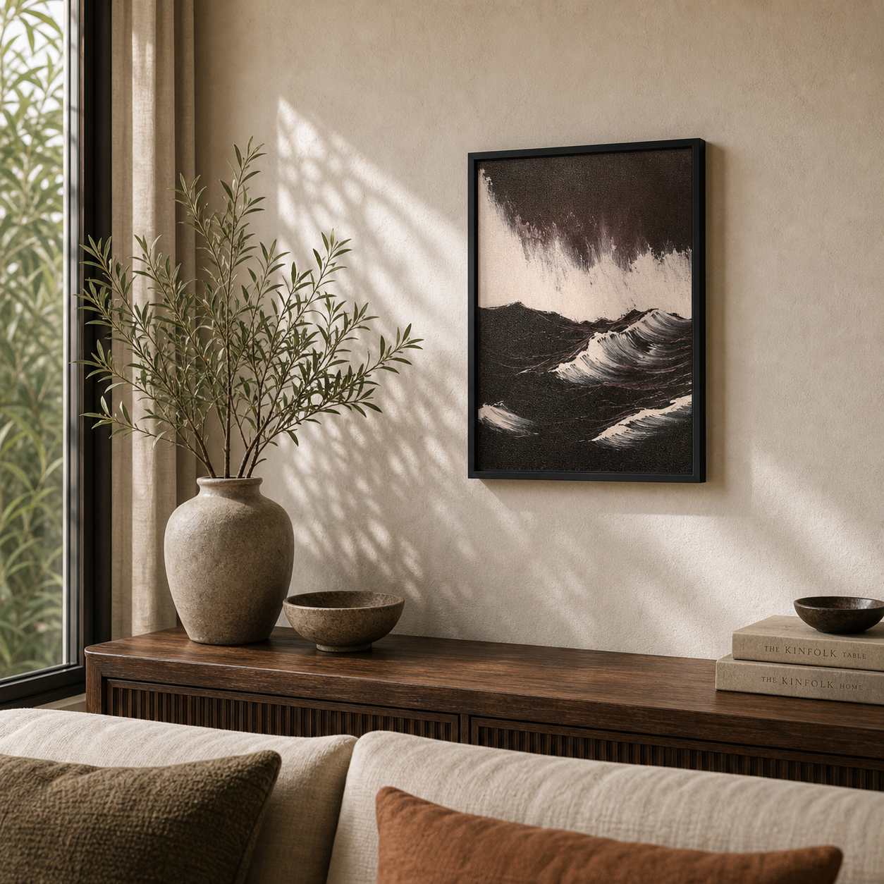 Modern Crashing Wave