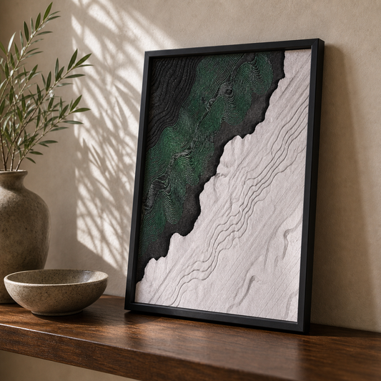 Modern Topographical Abstract