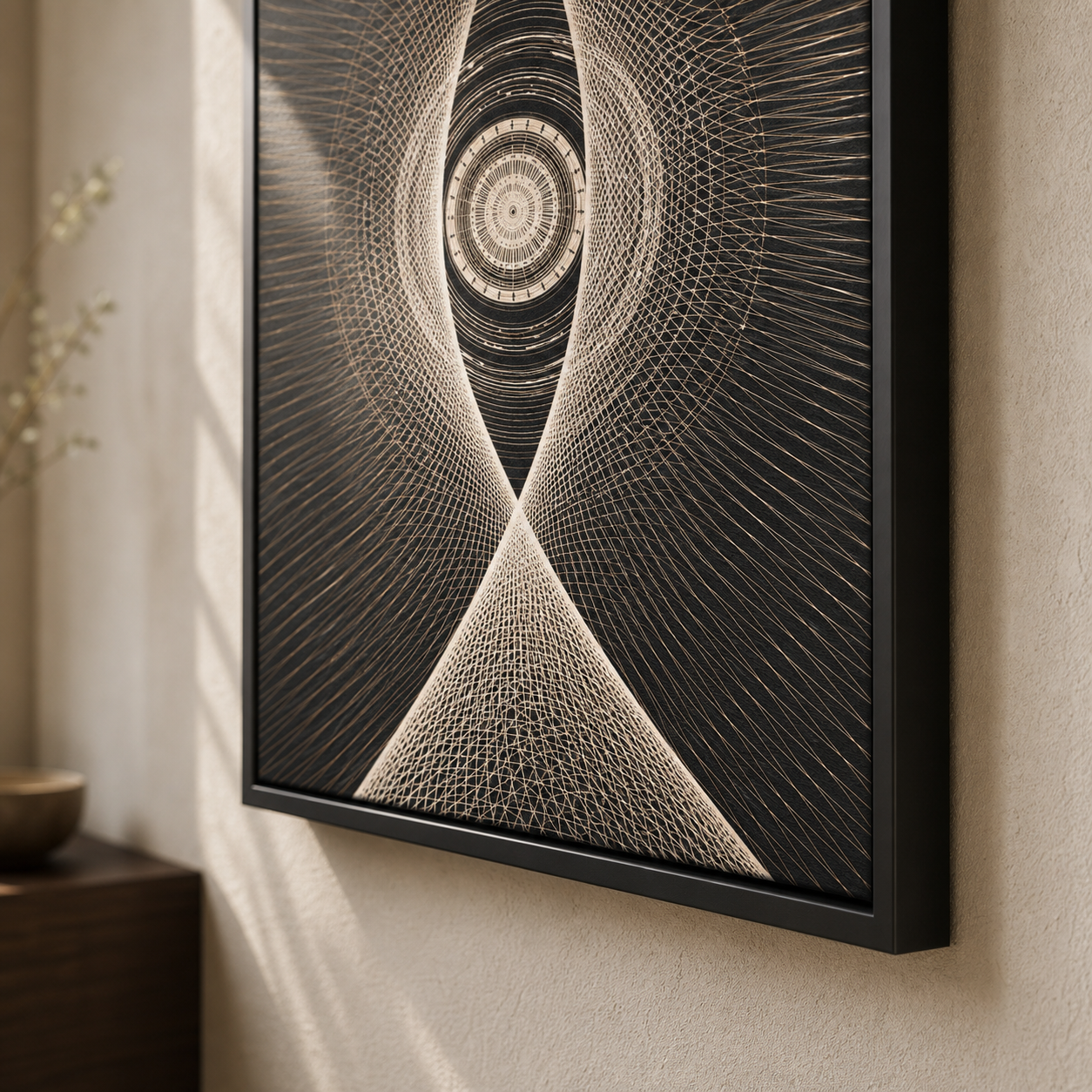 Optical Vortex Geometric Wireframe