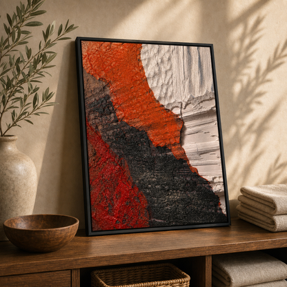 Volcanic Edge Abstract